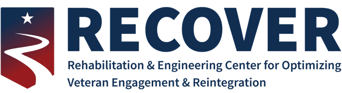 Rehabilitation & Engineering Center for Optimizing Veteran Engagement & Reintegration (RECOVER) logo